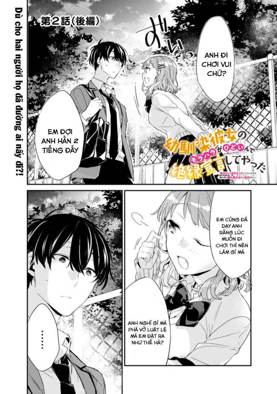 Osananajimi Kanojo No Morahara Ga Hidoi N De Zetsuen Sengen Shite Yatta Chap 2.2 - Next Chap 3.2