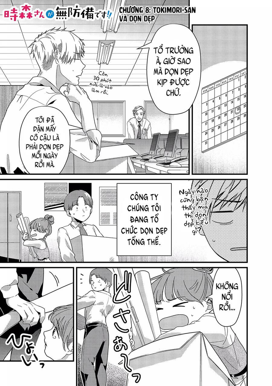 Tokimori-San Chẳng Chút Phòng Bị!! Chap 8 - Next Chap 9