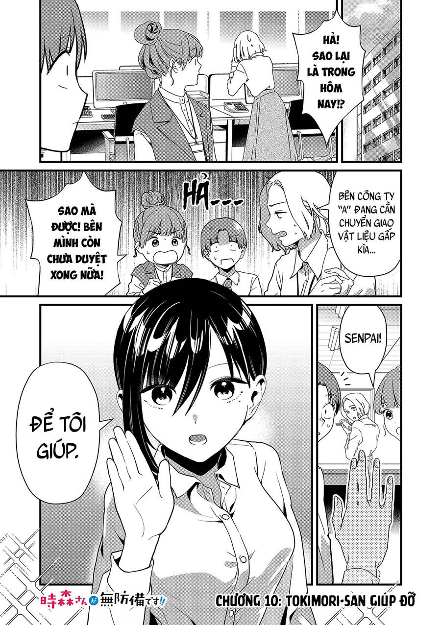 Tokimori-San Chẳng Chút Phòng Bị!! Chap 10 - Next Chap 11