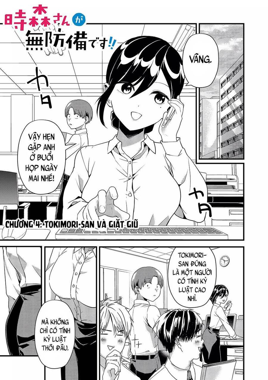 Tokimori-San Chẳng Chút Phòng Bị!! Chap 4 - Next Chap 5