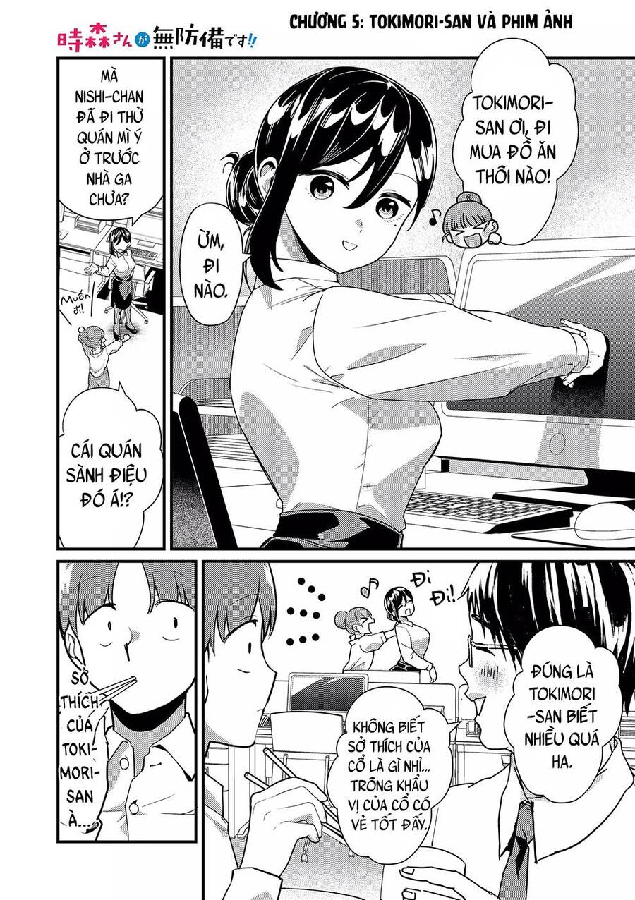Tokimori-San Chẳng Chút Phòng Bị!! Chap 5 - Next Chap 6