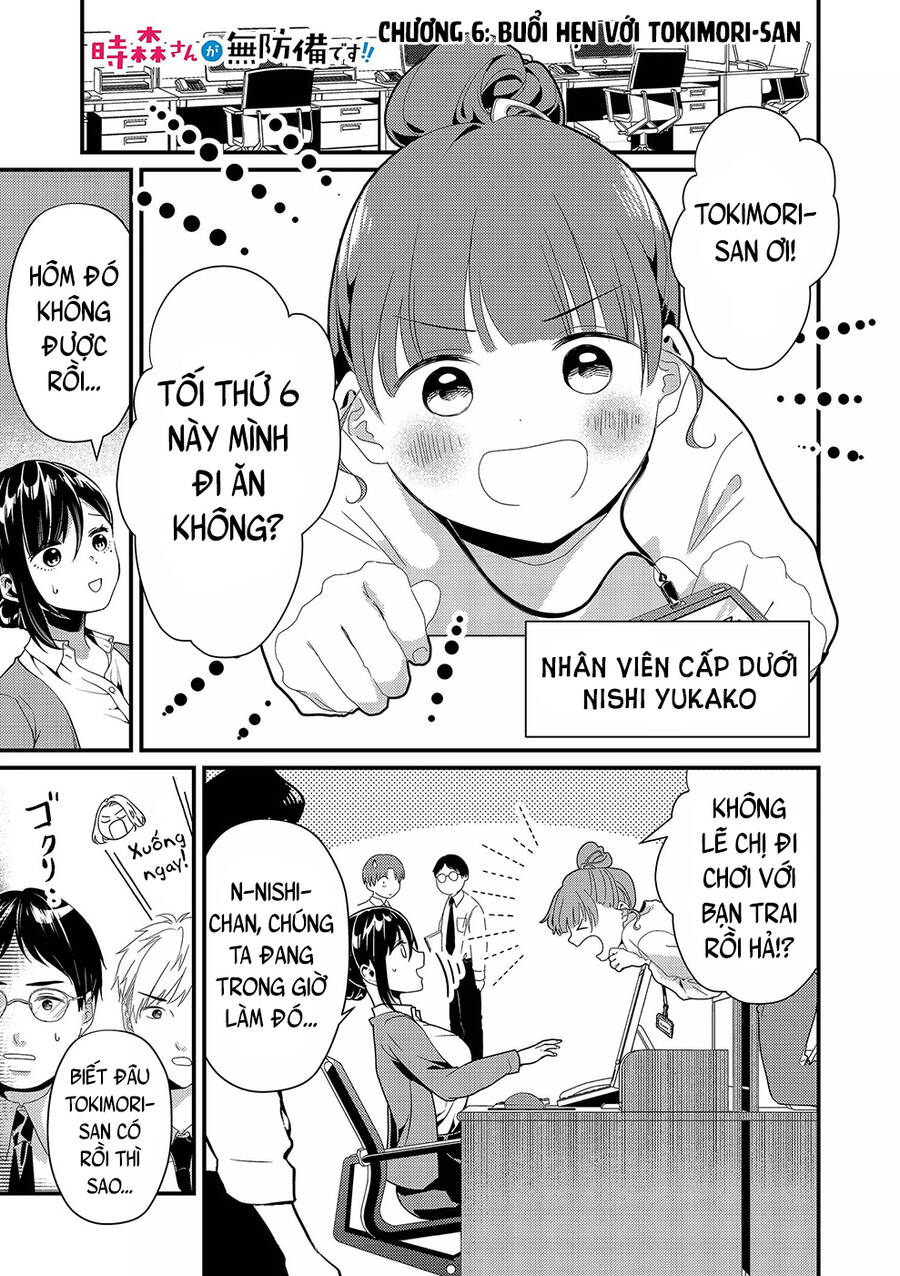 Tokimori-San Chẳng Chút Phòng Bị!! Chap 6 - Next Chap 7