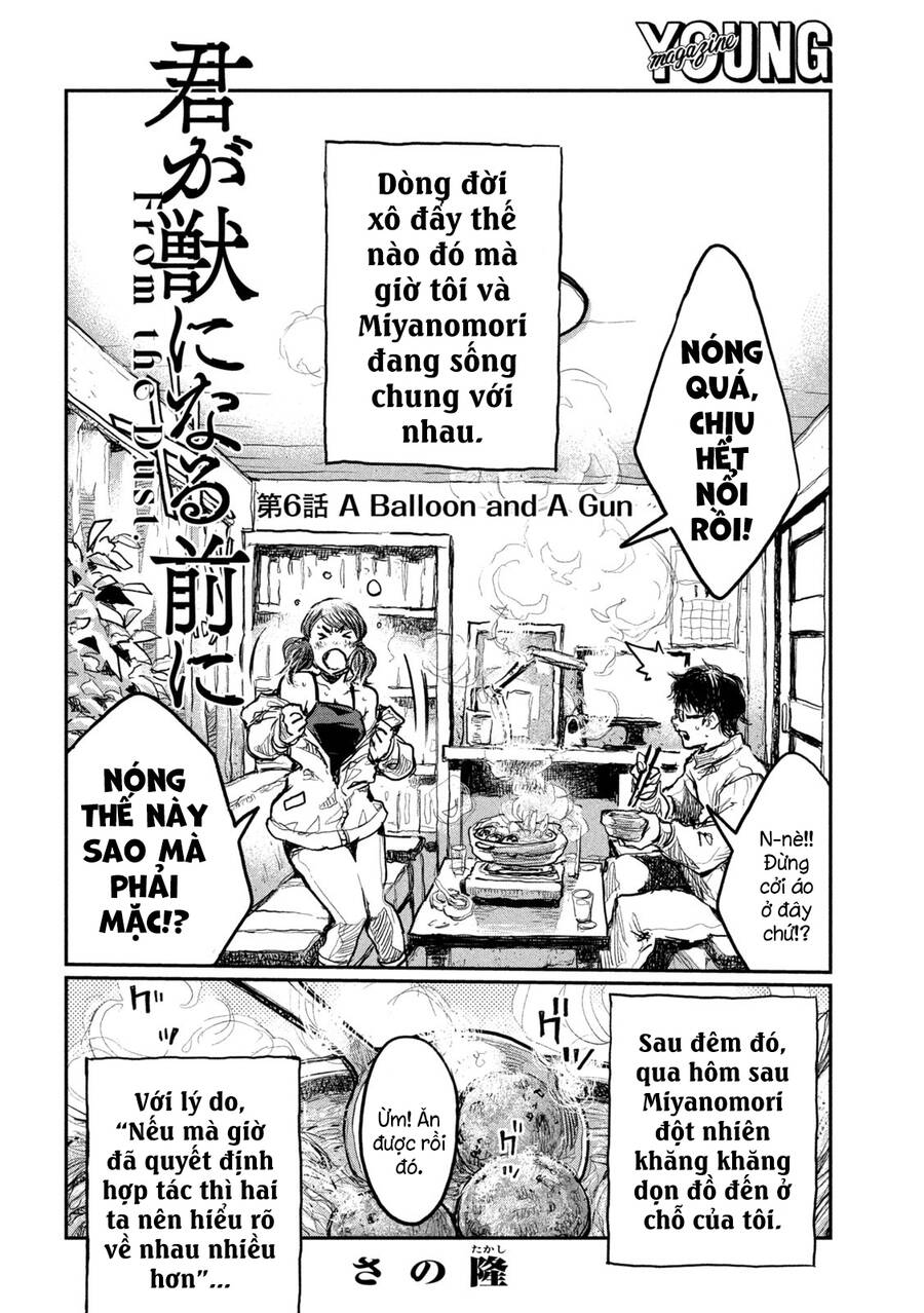 Trước Khi Em Trở Thành Quái Vật Chap 6 - Next Chap 7