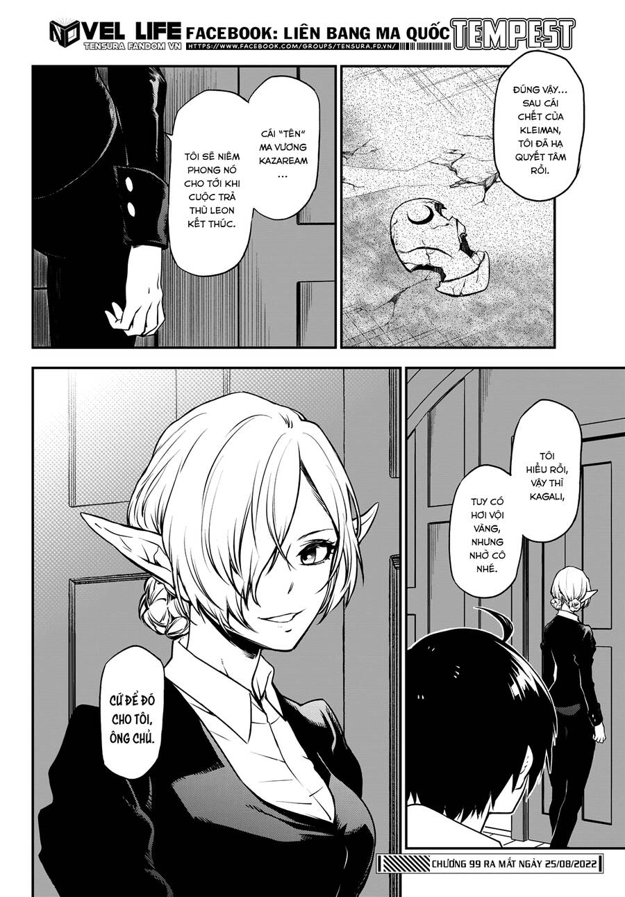 Lúc Đó, Tôi Đã Chuyển Sinh Thành Slime Chap 98 - Next Chap 99
