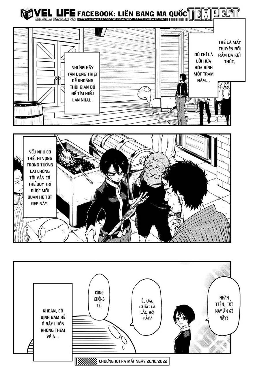 Chuyển Sinh Thành Slime Chap 100 - Next Chap 101