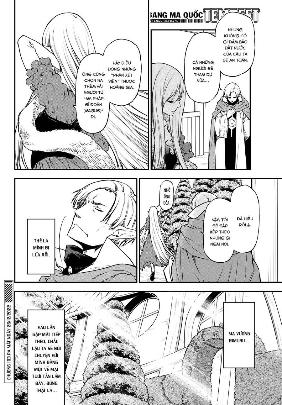 Lúc Đó, Tôi Đã Chuyển Sinh Thành Slime Chap 102 - Next Chap 103