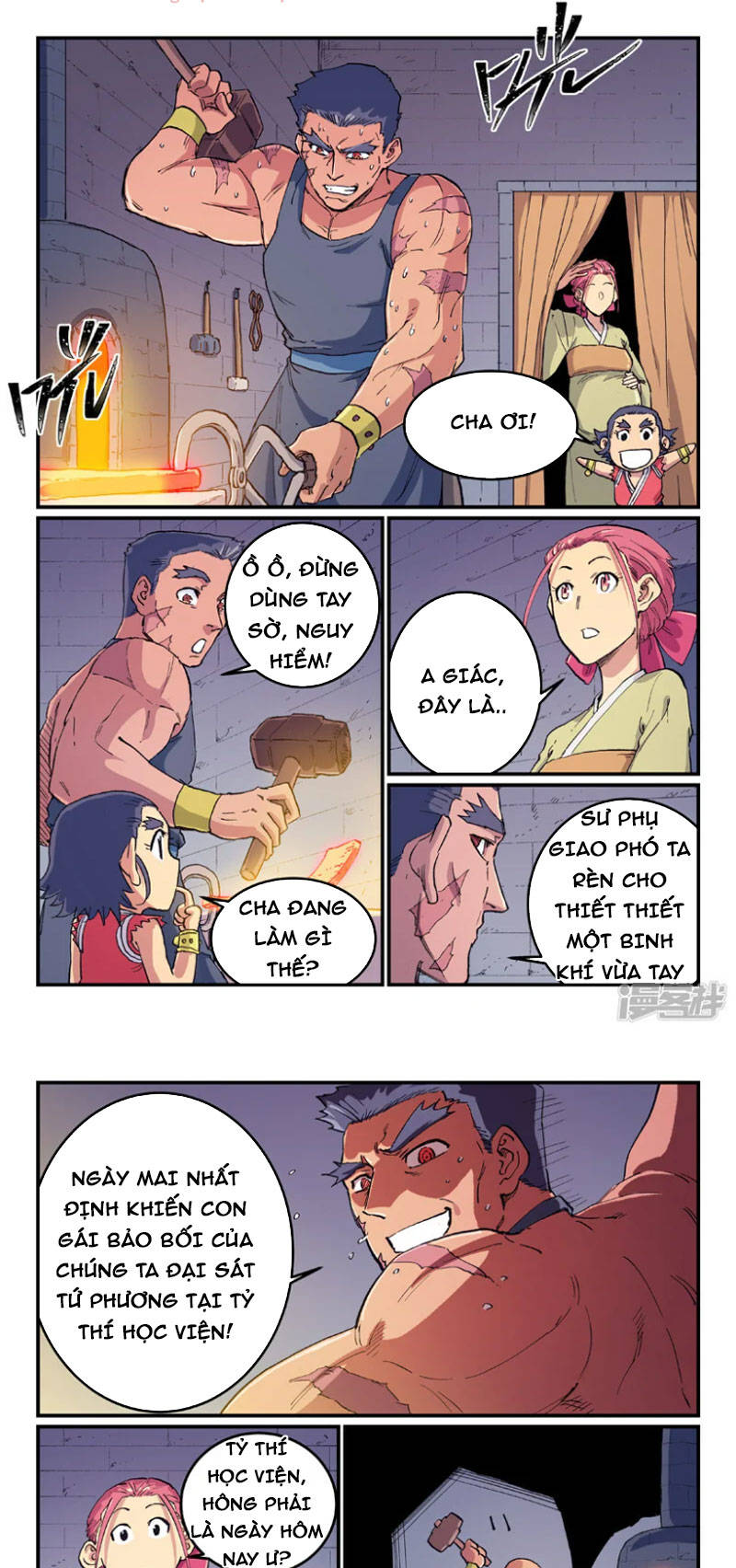 Tinh Võ Thần Quyết Chap 611 - Next Chap 612