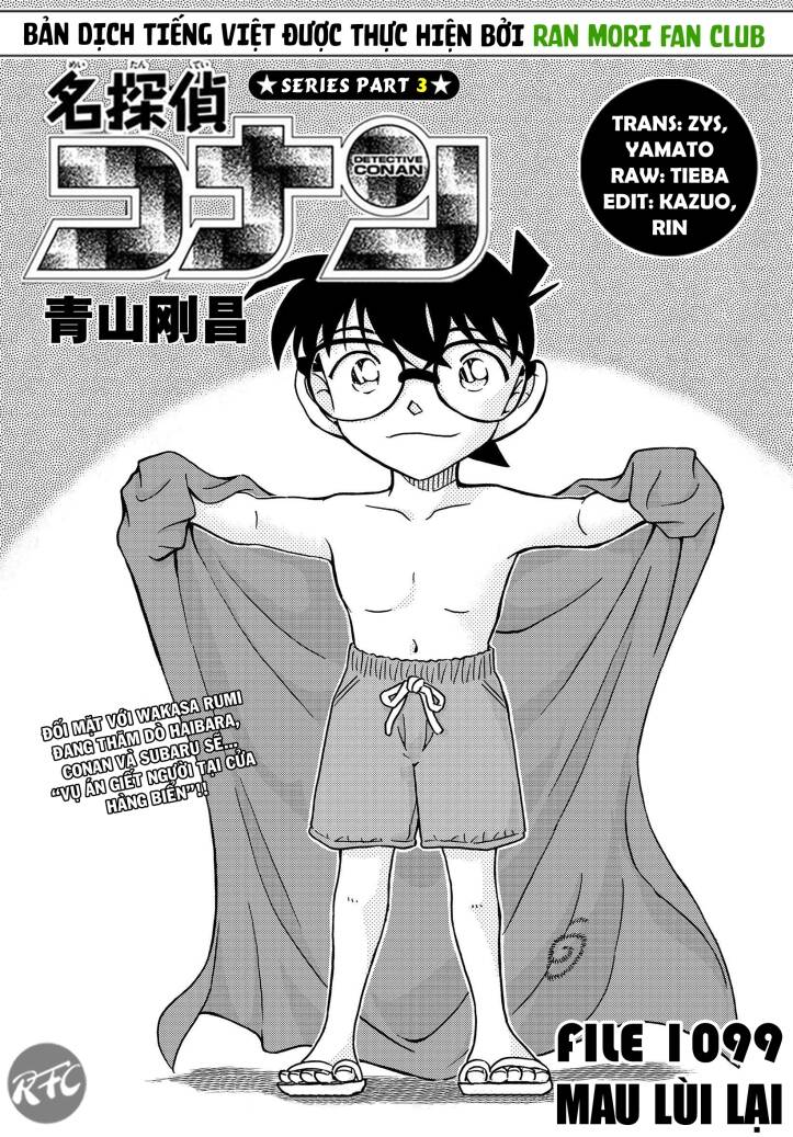 Thám Tử Conan Chap 1099 - Next Chap 1100