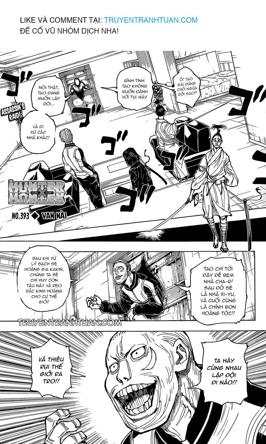 Hunter x Hunter Chap 393 - Next Chap 394