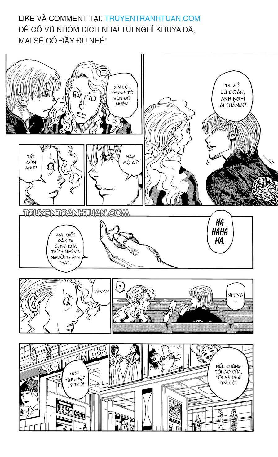 Hunter x Hunter Chap 393 - Next Chap 394