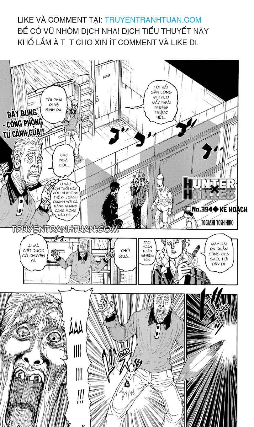 Hunter x Hunter Chap 394 - Next Chap 395