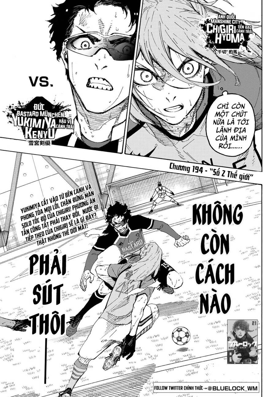 Thiên Tài Bóng Đá, Tiền Đạo Số 1 Chap 194 - Next Chap 195