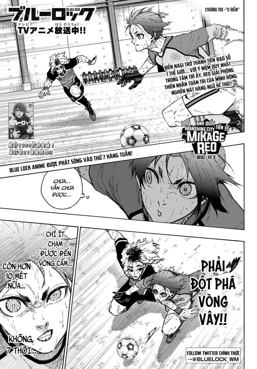 Thiên Tài Bóng Đá, Tiền Đạo Số 1 Chap 198 - Next Chap 199