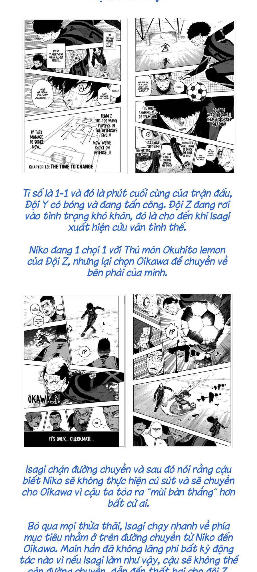 Thiên Tài Bóng Đá, Tiền Đạo Số 1 Chap 184 - Next Chap 185