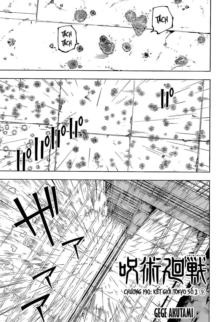 Chú Thuật Hồi Chiến Chap 190 - Next Chap 191