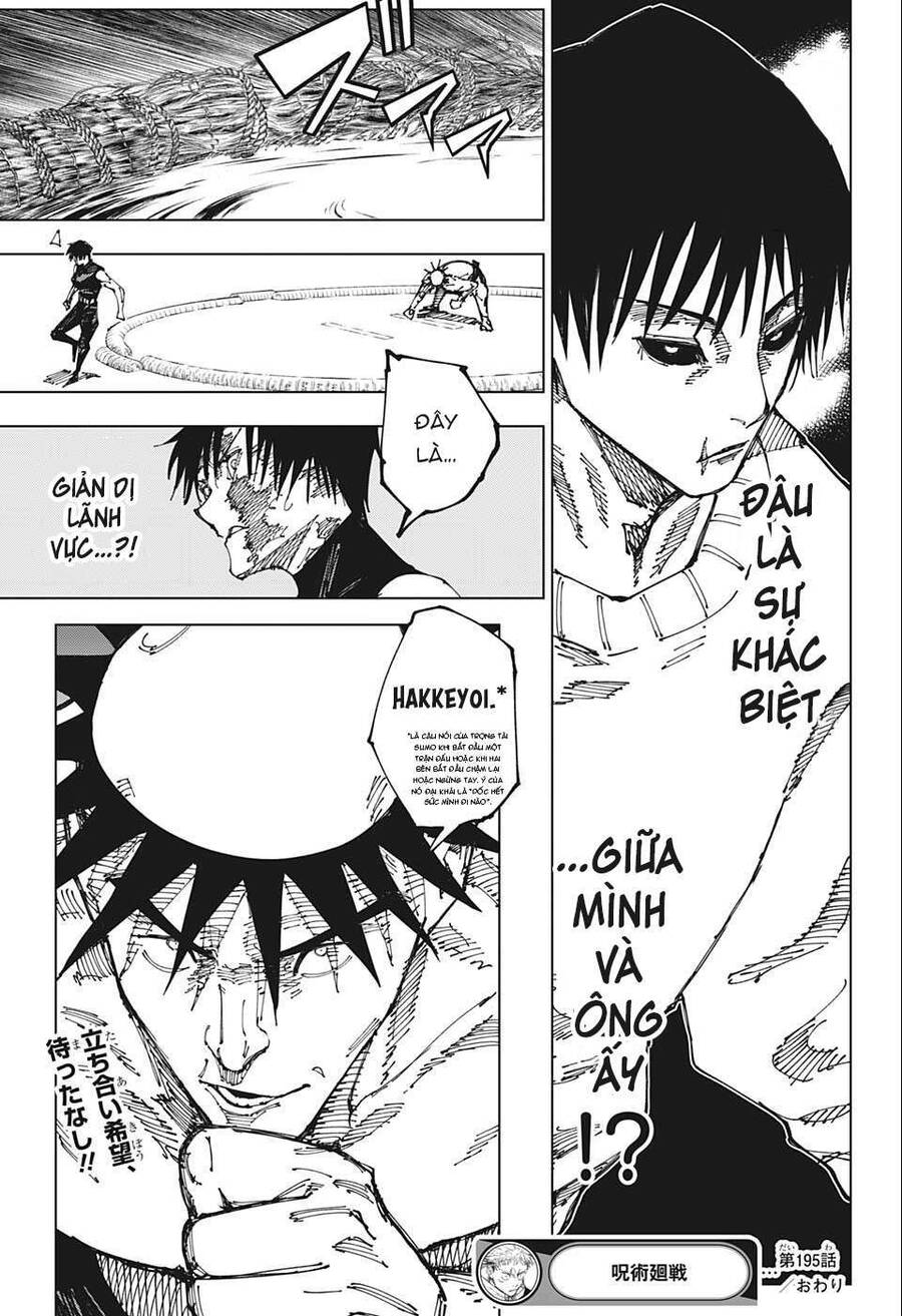 Chú Thuật Hồi Chiến Chap 195 - Next Chap 196