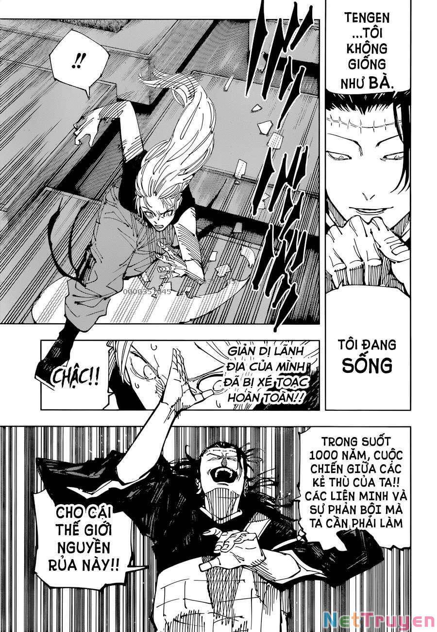 Chú Thuật Hồi Chiến Chap 206 - Next Chap 207
