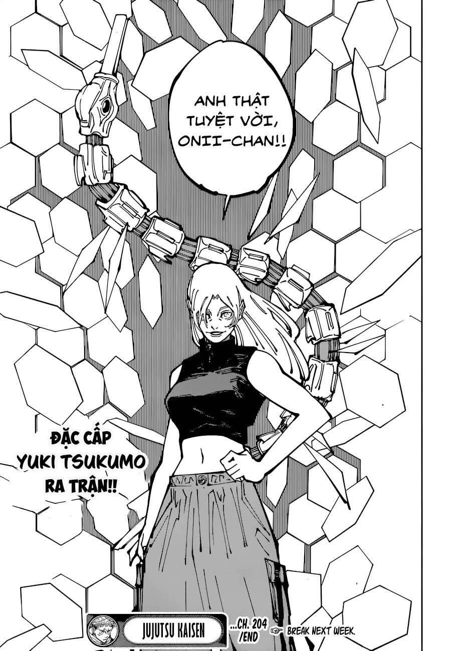 Chú Thuật Hồi Chiến Chap 204 - Next Chap 205