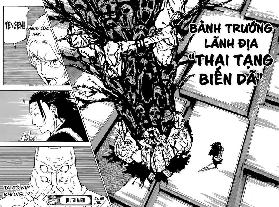 Chú Thuật Hồi Chiến Chap 205 - Next Chap 206