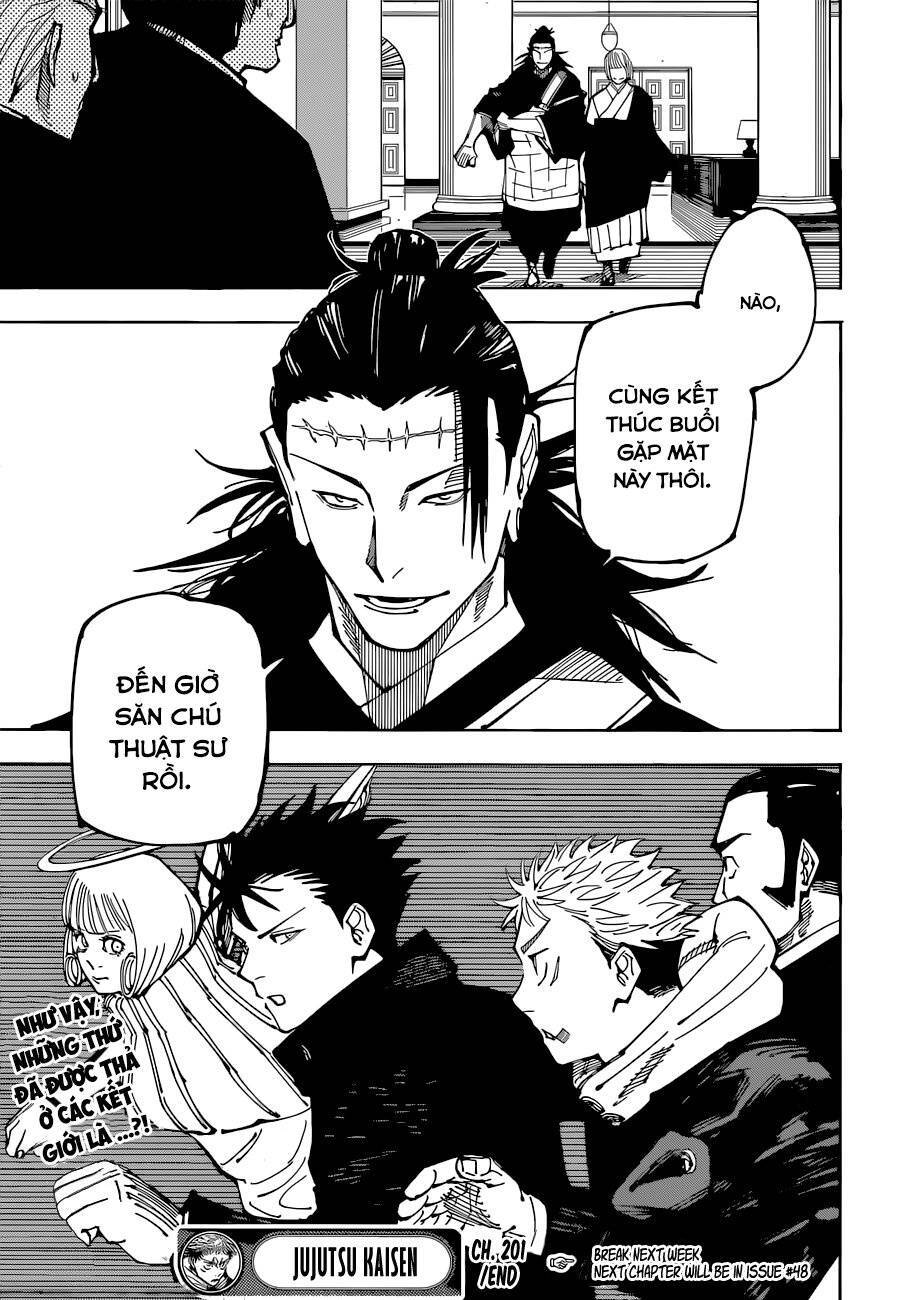 Chú Thuật Hồi Chiến Chap 201 - Next Chap 202