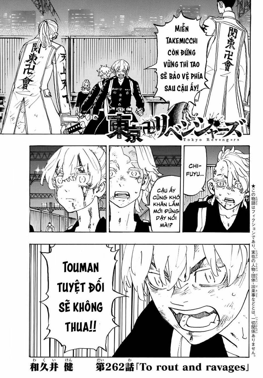Kịch Trường Của Takemichi Chap 262 - Next Chap 263