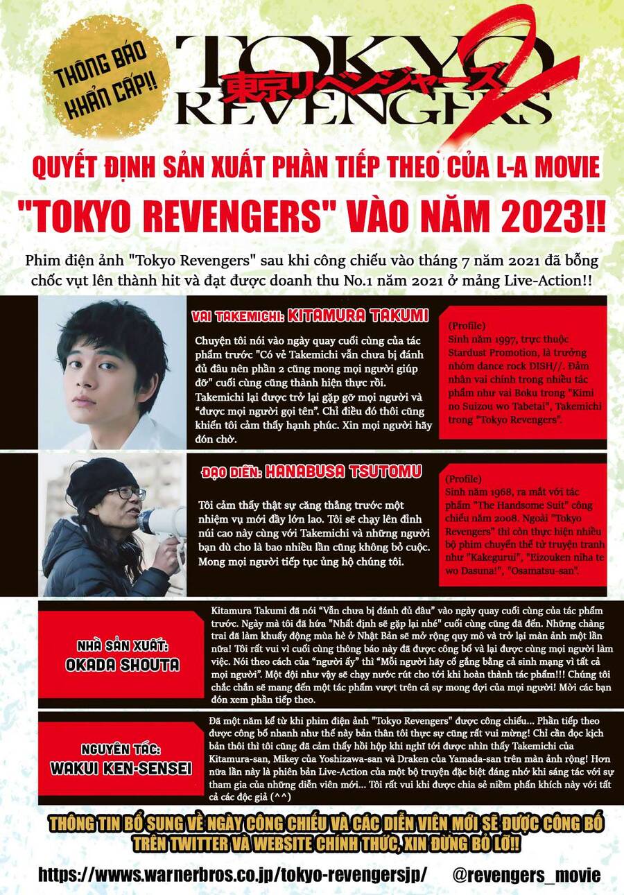 Kịch Trường Của Takemichi Chap 265 - Next Chap 266