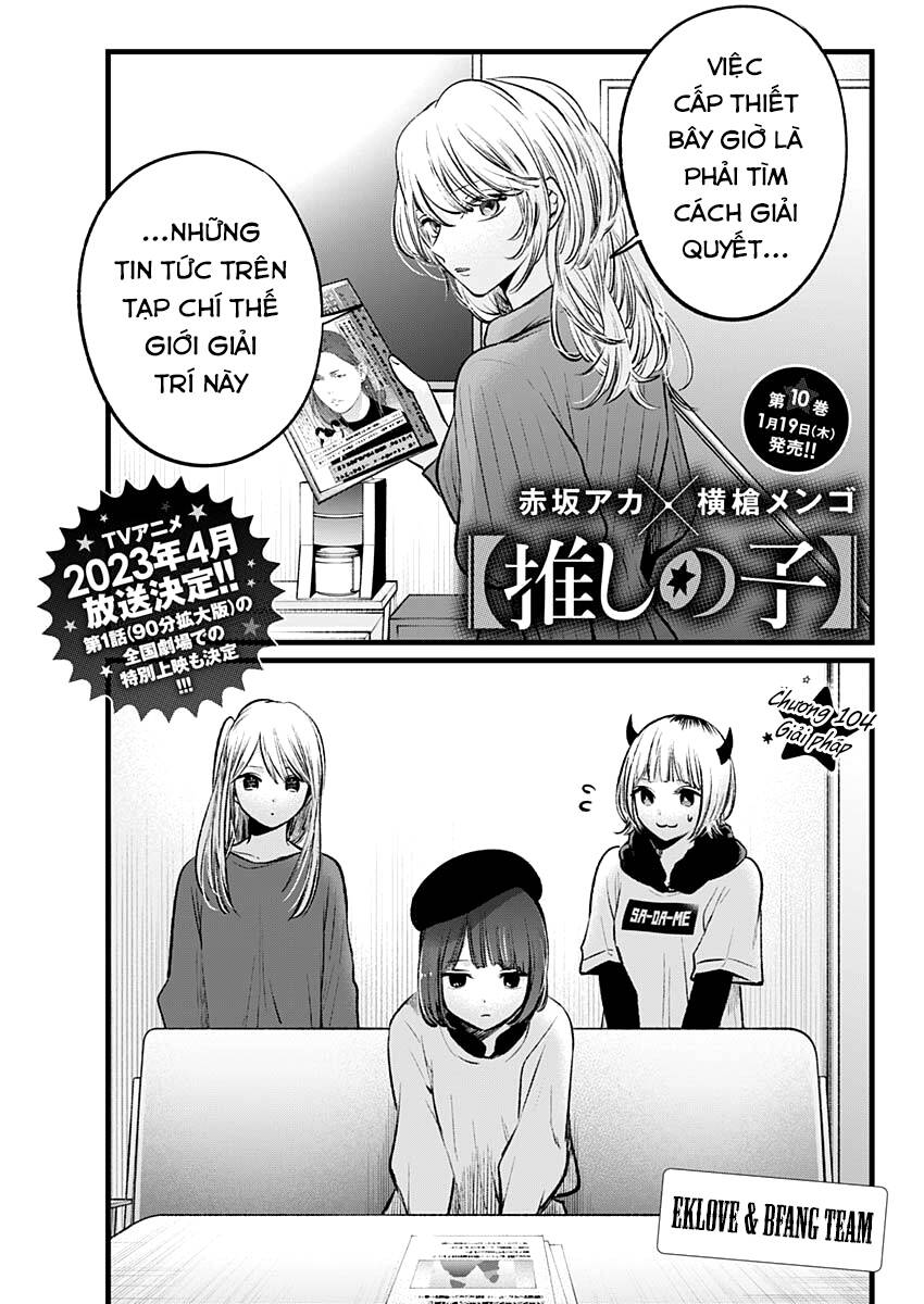Đứa Con Của Thần Tượng Chap 104 - Next Chap 105