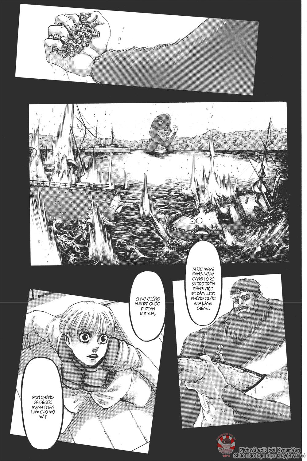 Đại Chiến Người Khổng Lồ Chap 115 - Next Chap 116