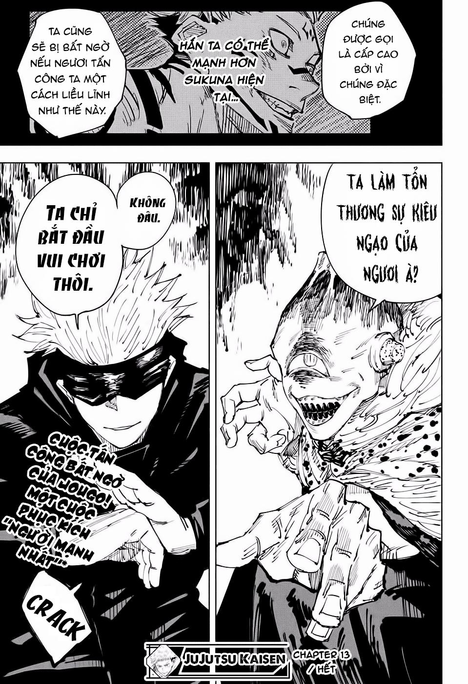 Chú Thuật Hồi Chiến Chap 13 - Next Chap 14
