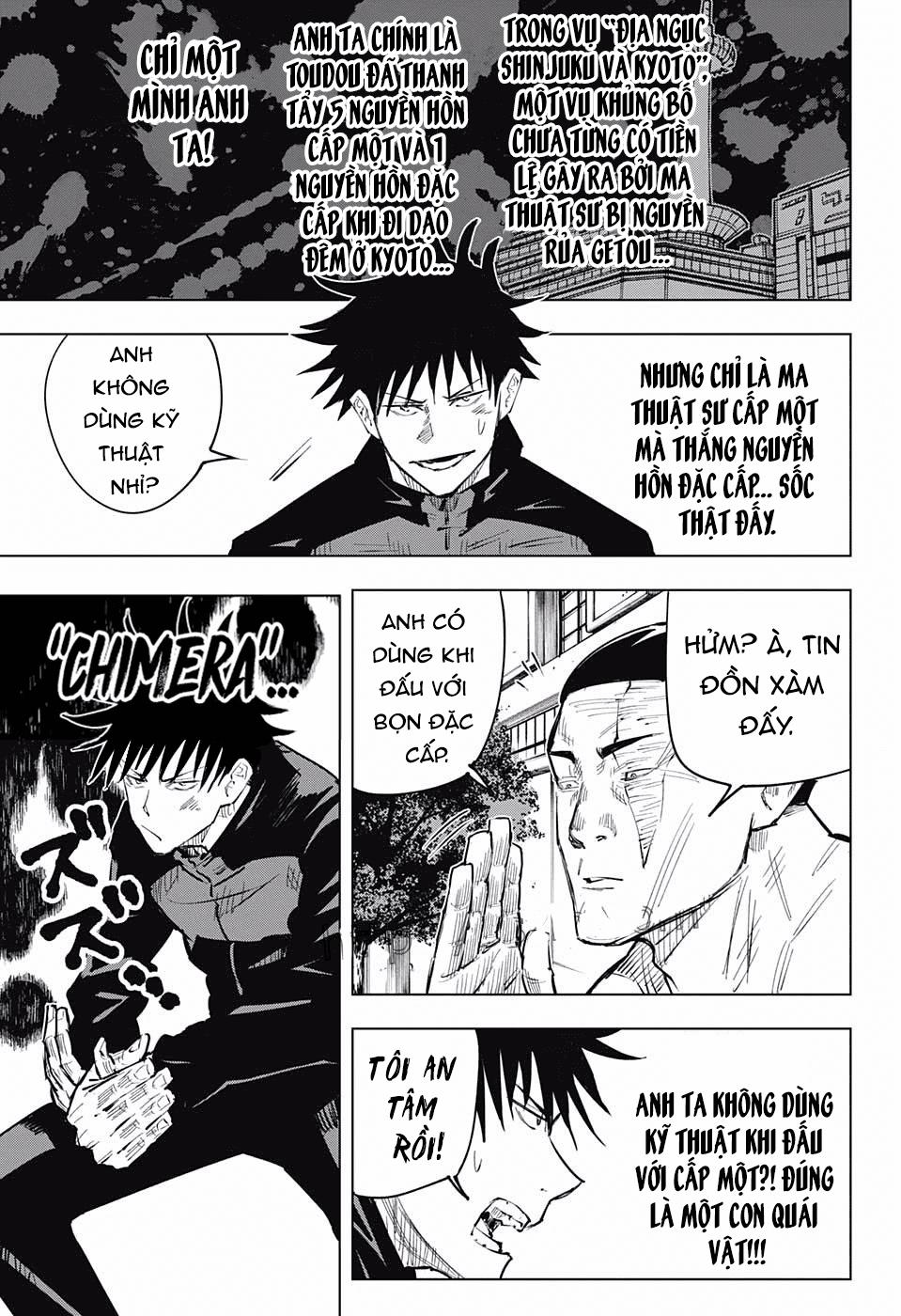 Chú Thuật Hồi Chiến Chap 17 - Next Chap 18