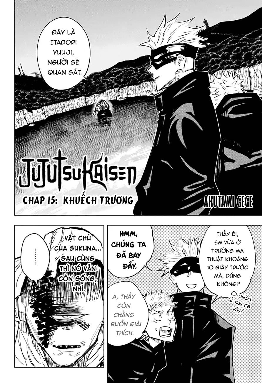 Chú Thuật Hồi Chiến Chap 15 - Next Chap 16