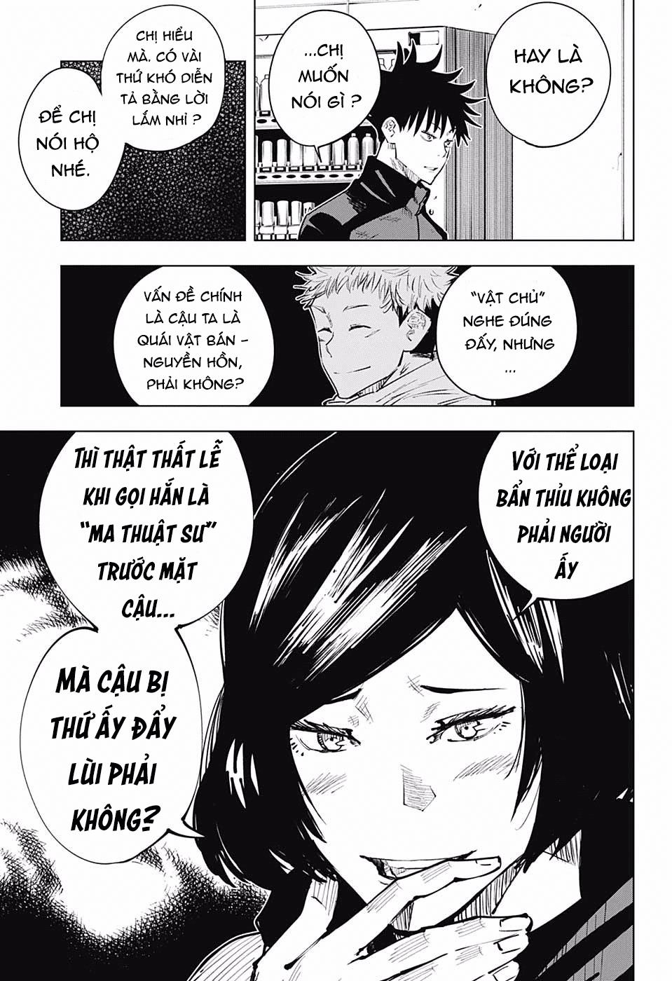 Chú Thuật Hồi Chiến Chap 16 - Next Chap 17