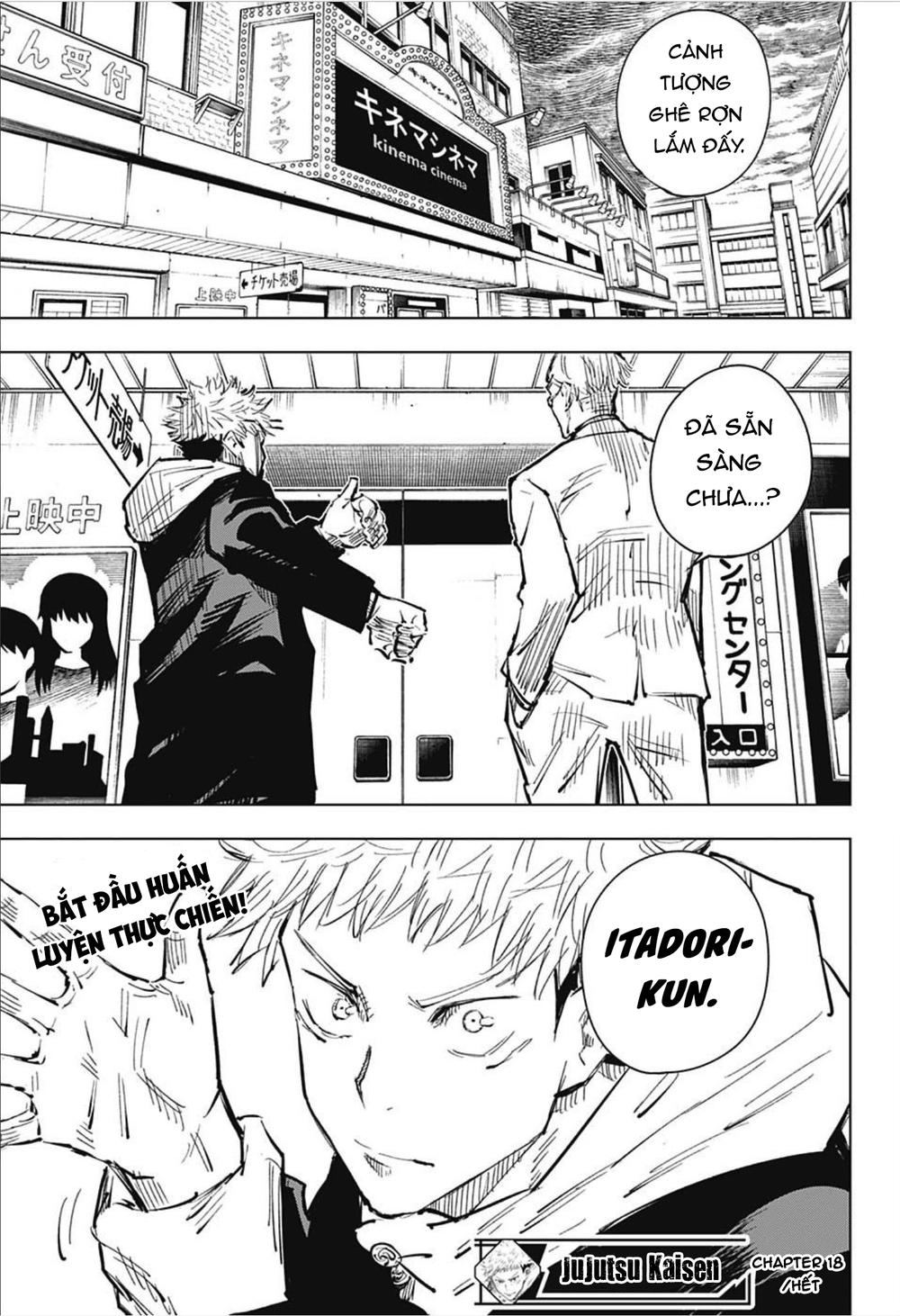 Chú Thuật Hồi Chiến Chap 18 - Next Chap 19