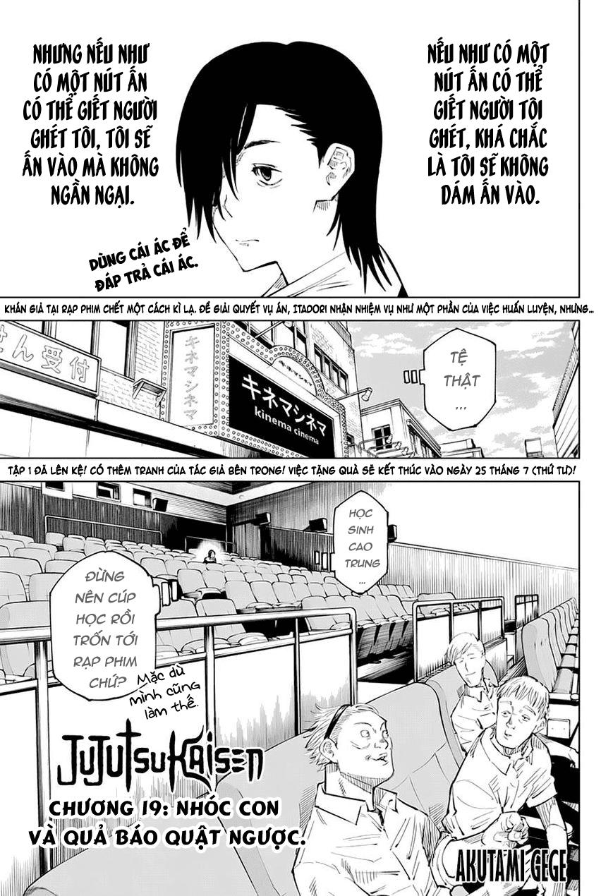 Chú Thuật Hồi Chiến Chap 19 - Next Chap 20