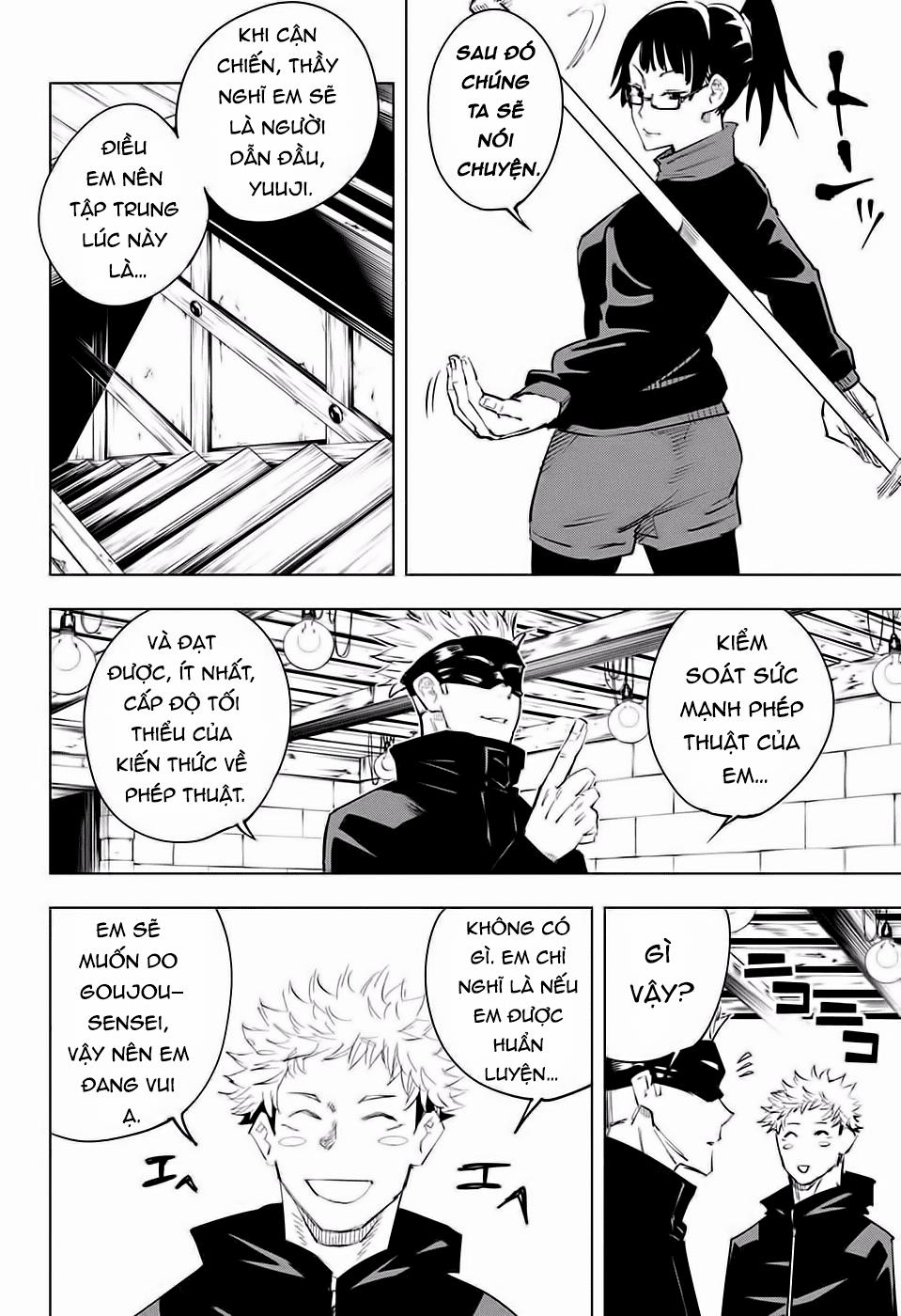 Chú Thuật Hồi Chiến Chap 12 - Next Chap 13