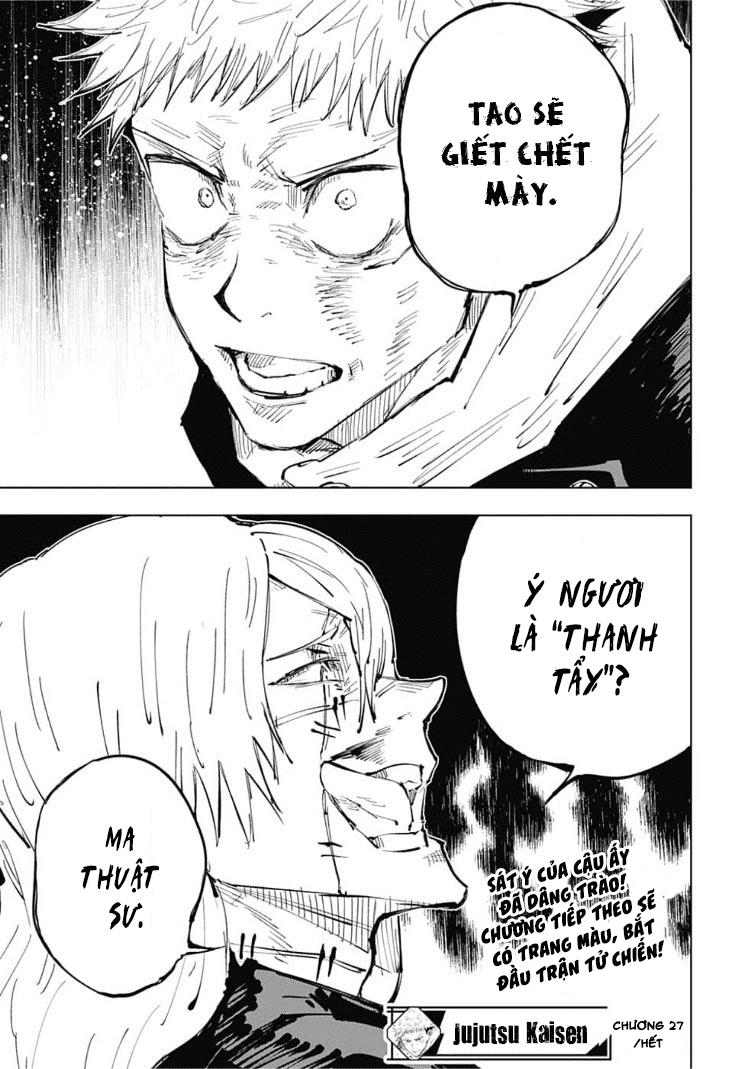 Chú Thuật Hồi Chiến Chap 27 - Next Chap 28