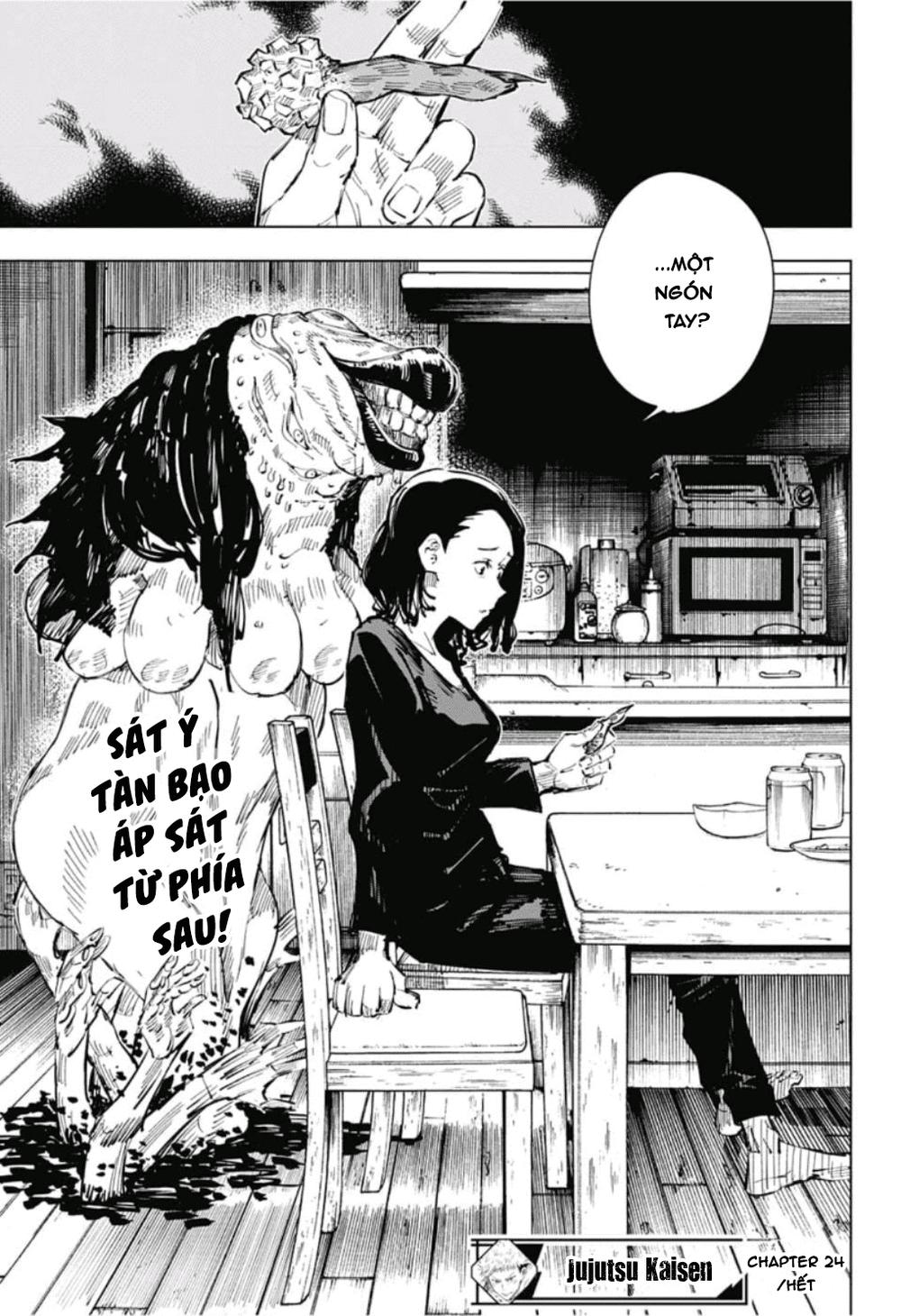 Chú Thuật Hồi Chiến Chap 24 - Next Chap 25
