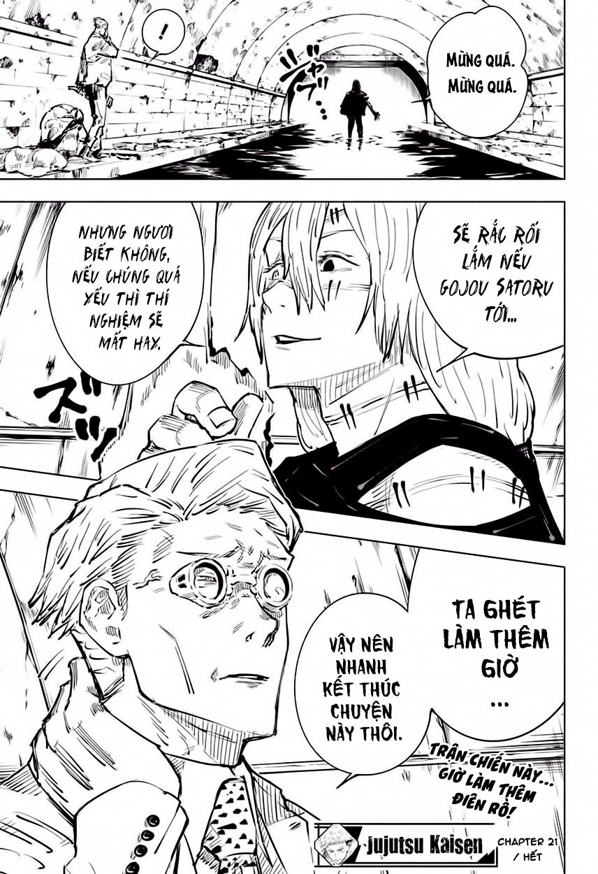 Chú Thuật Hồi Chiến Chap 21 - Next Chap 22