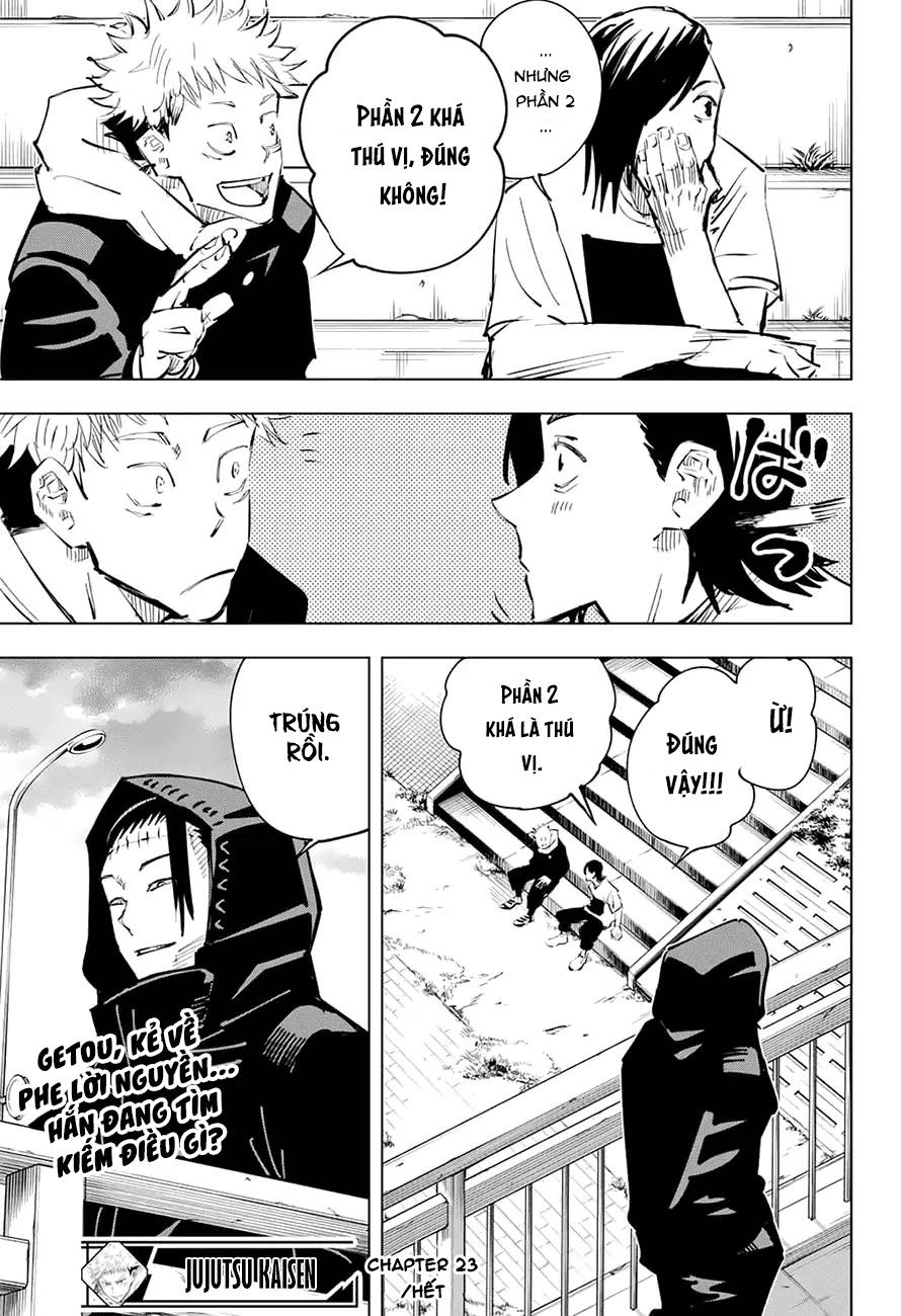 Chú Thuật Hồi Chiến Chap 23 - Next Chap 24