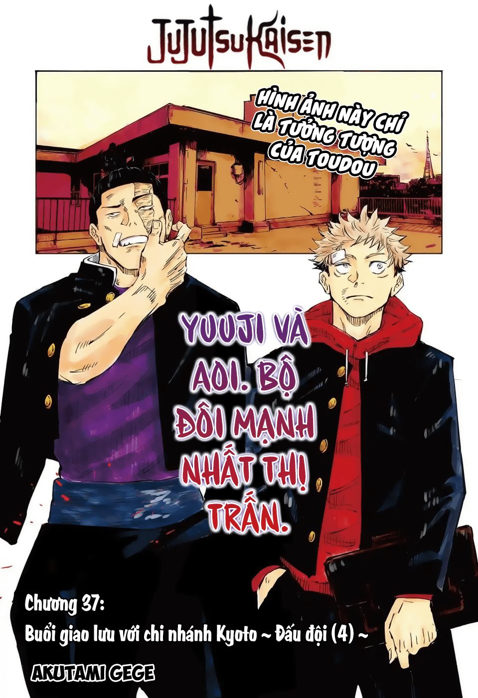 Chú Thuật Hồi Chiến Chap 37 - Next Chap 38