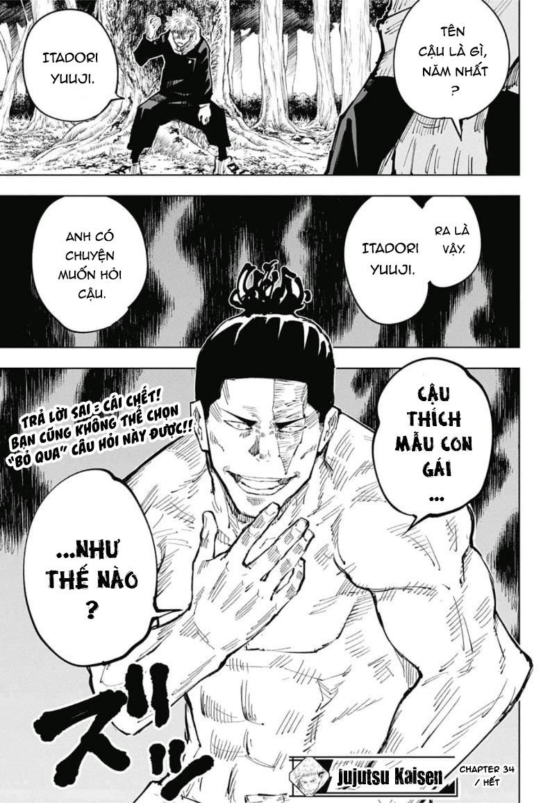 Chú Thuật Hồi Chiến Chap 34 - Next Chap 35