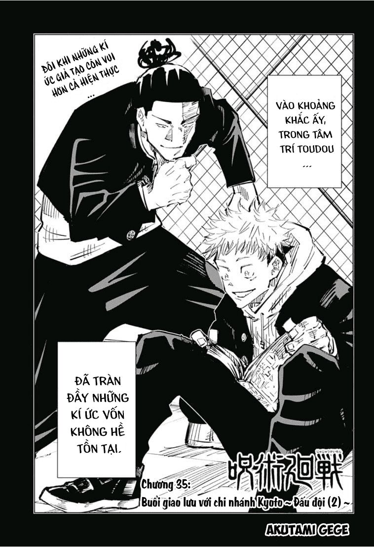 Chú Thuật Hồi Chiến Chap 35 - Next Chap 36