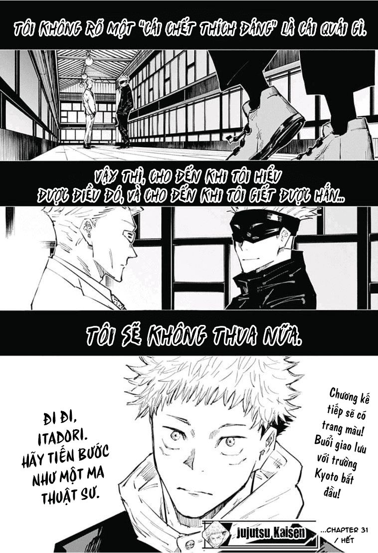 Chú Thuật Hồi Chiến Chap 31 - Next Chap 32