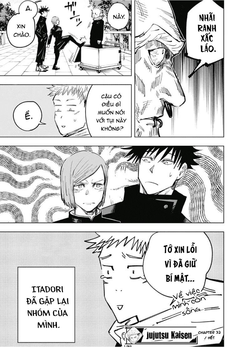 Chú Thuật Hồi Chiến Chap 32 - Next Chap 33