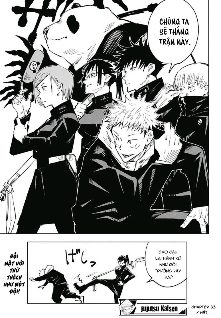 Chú Thuật Hồi Chiến Chap 33 - Next Chap 34