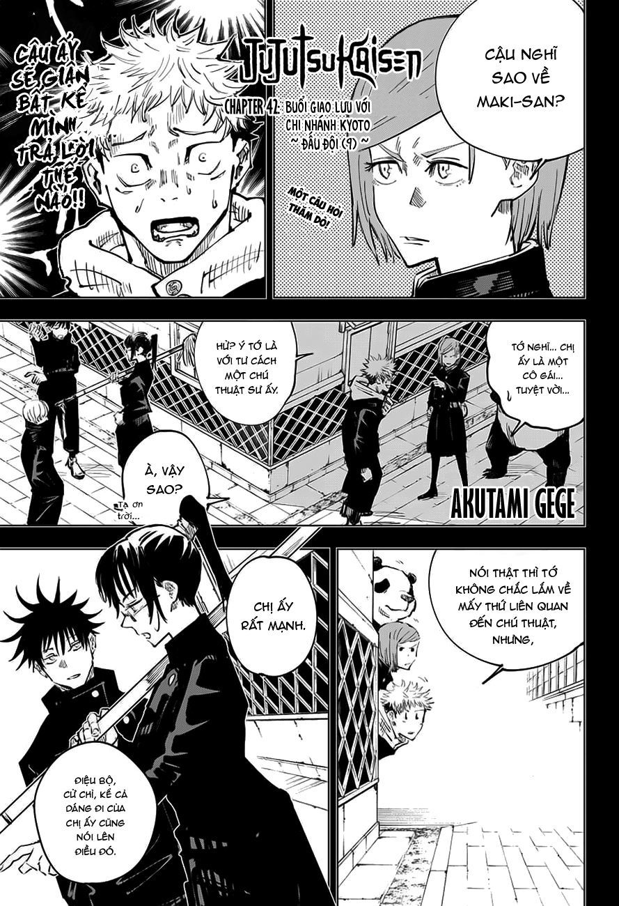 Chú Thuật Hồi Chiến Chap 42 - Next Chap 43