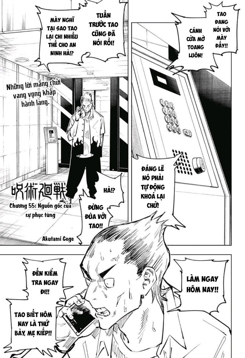 Chú Thuật Hồi Chiến Chap 55 - Next Chap 56
