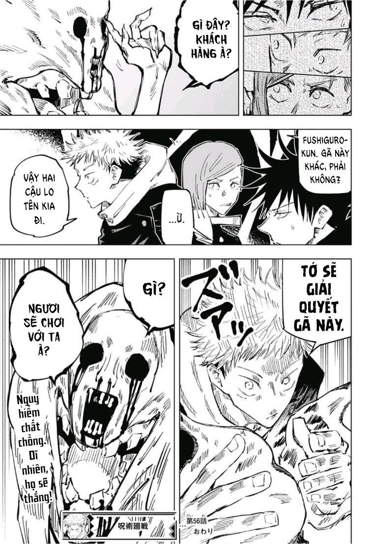 Chú Thuật Hồi Chiến Chap 56 - Next Chap 57