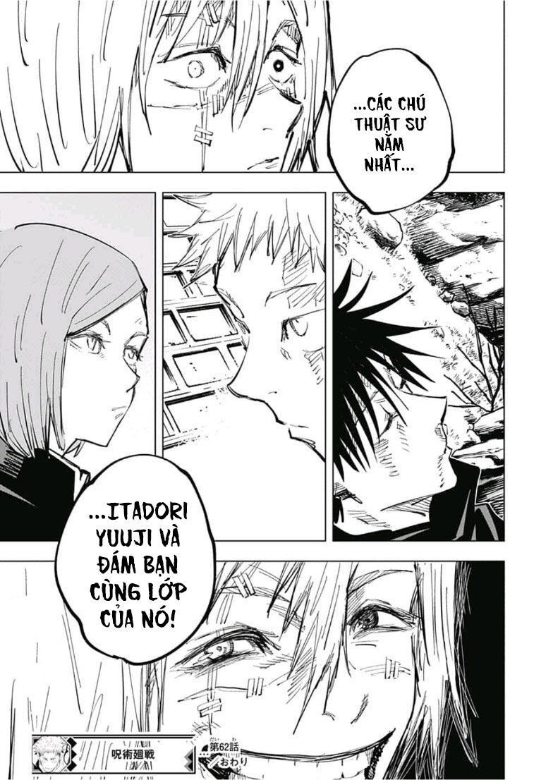 Chú Thuật Hồi Chiến Chap 62 - Next Chap 63