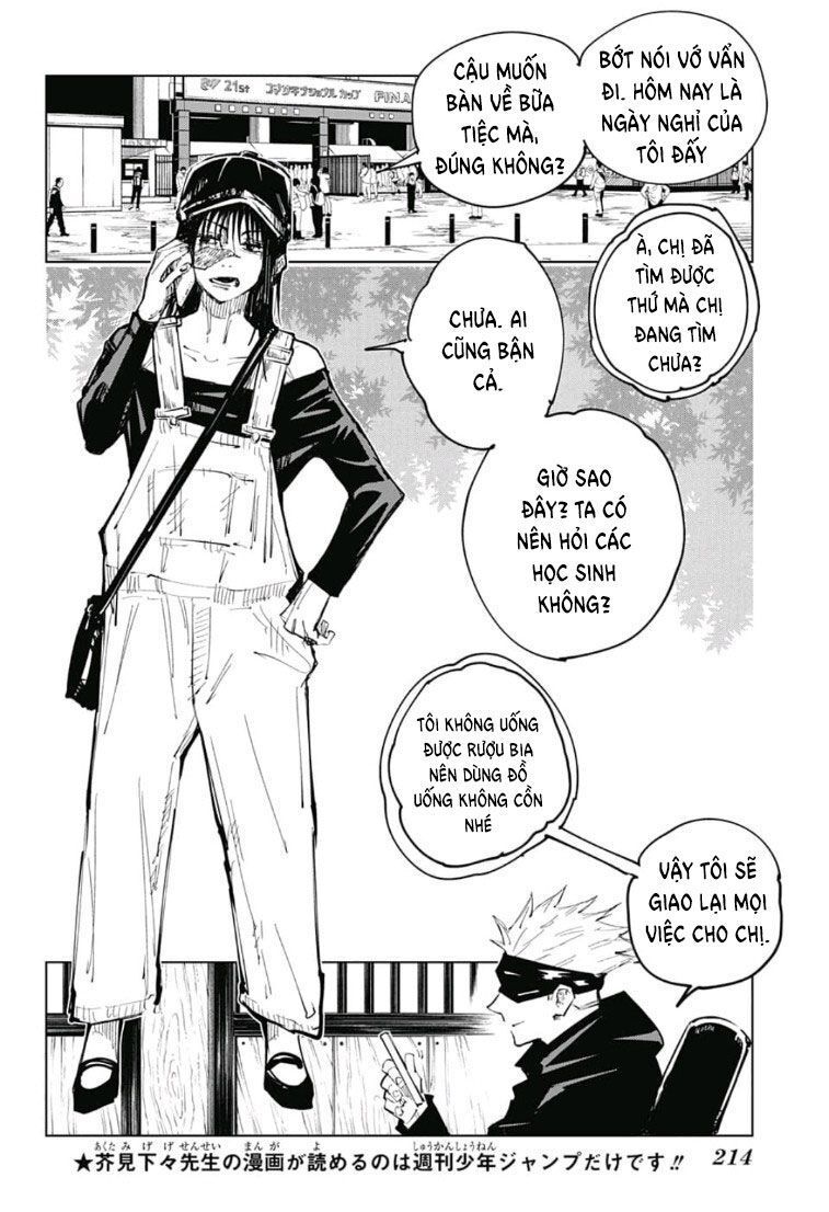 Chú Thuật Hồi Chiến Chap 63 - Next Chap 64